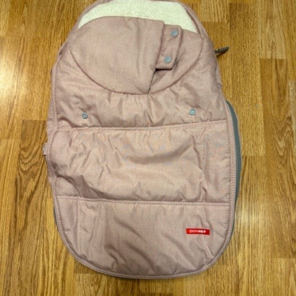 Skip Hop Stroll & Go Car Seat Cover - Pink Heather
